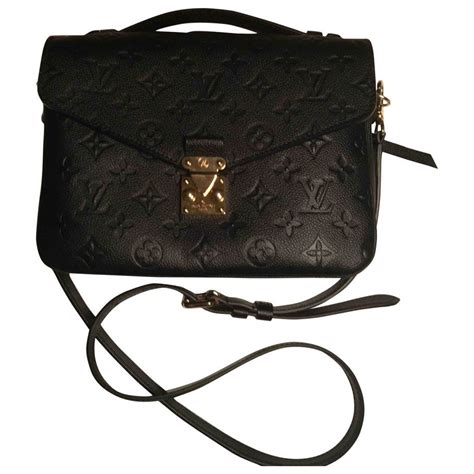 louis vuitton dames tas zwart|louis vuitton crossbody purses.